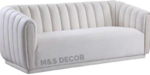 Straight Line Lining Sofa Set