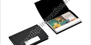 Black Metal Visiting Card Holder