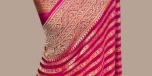 Semi Georgette Banarasi Saree