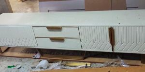 Solid Plywood Surface TV Unit