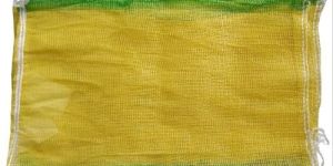 30Kg Yellow HDPE Leno Bag