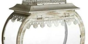 Wrought Iron Candle Lantern