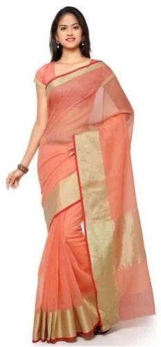 Plain Cotton Saree