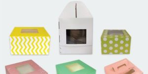 Printed Tiered Cake Boxes