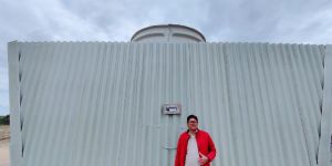 Timber Cross Flow Cooling Tower