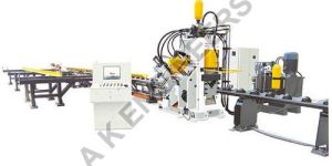 Two Station Pipe Punching Machine