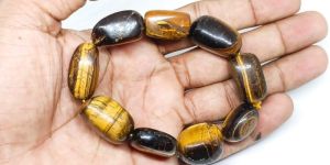 Semi Precious Tumbled Stone Bracelet