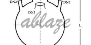 Wide Bottom Outlet Spherical Vessel