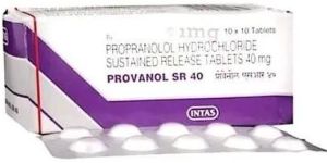 Provanol SR 40mg Tablets