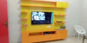 Wooden Wall TV Unit