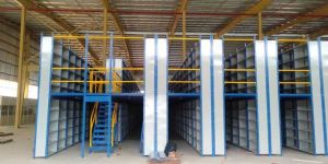 Slotted Angle Two Tier Racking System