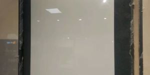 Plain White Floor Tiles