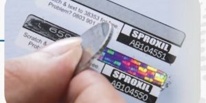 Hologram Scratch Cards