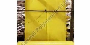 Yellow HDPE Laminated Fabric