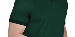 Dryfit Bottle Green Collar T Shirt