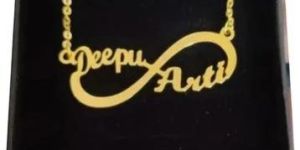 Metal Personalized Name Pendant