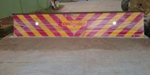 Crash Rated Hydraulic Road Blocker