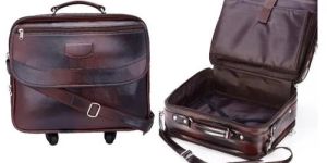 Leatherette Trolley Bag