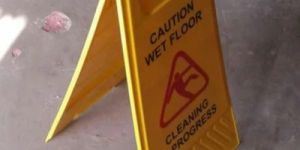 No Parking Floor Stand