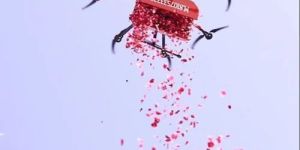 Flower Dropping DRONE