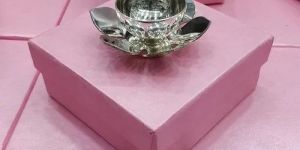 Silver Plated Diya