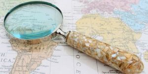 Brass Magnifying Glass