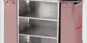 Stainless Steel Housekeeping Trolley