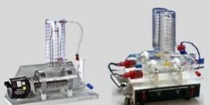 Glass Double Distillation Unit