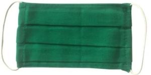 Green Cotton Face Mask
