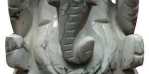 Gemstone Ganesha Statue