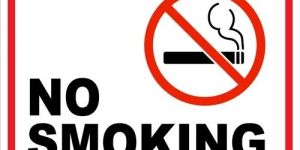 No Smoking Board
