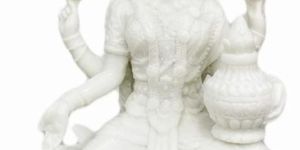 White Laxmi Statue