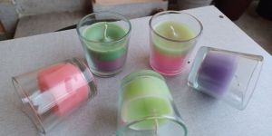 Shot Glass Wax Candle