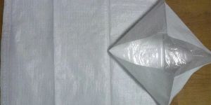 White Woven Sack Bag