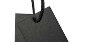 Black Paper Tag Printing Services