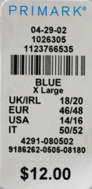 Price Tag Printing Service