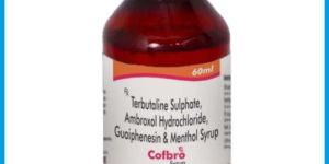 (Terbutaline Sulphate IP 1.25 mg Ambroxol Hydrochloride IP 15 mg, Guaiphenesin IP 50 mg , menthol IP),