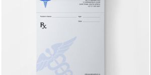 Doctor Prescription Pad Designing Service