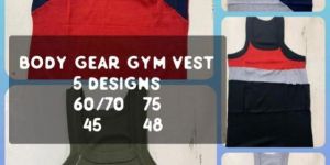 Rockers 5 Designs Gym Vest