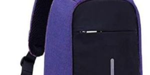 Plain Cross Body Backpack Bag