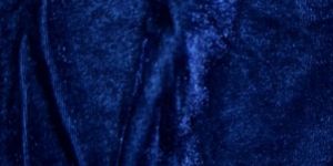 VISCOSE VELVET IN NAVY BLUE
