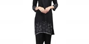 Rayon Corset Kurta Pant Set