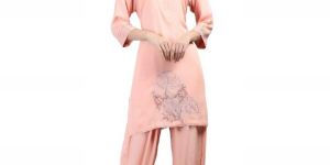 Stylish Rayon Afghani Kurta Pant Set