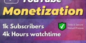 Youtube Channel Monetization