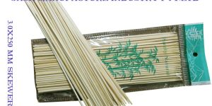 3.0x250mm bamboo skewer