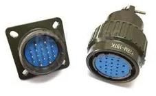 y28m-19tk gold plated 19 pins military circular connector