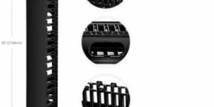 Cover Wide Plastic Single Sided Vertical Cable Manager