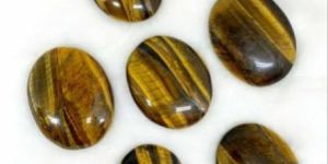 Tiger Eye Palm Stone