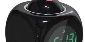 Plastic LCD Talking Digital Alarm Clock