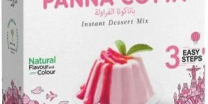 Strawberry Pannacotta Instant Dessert Mix